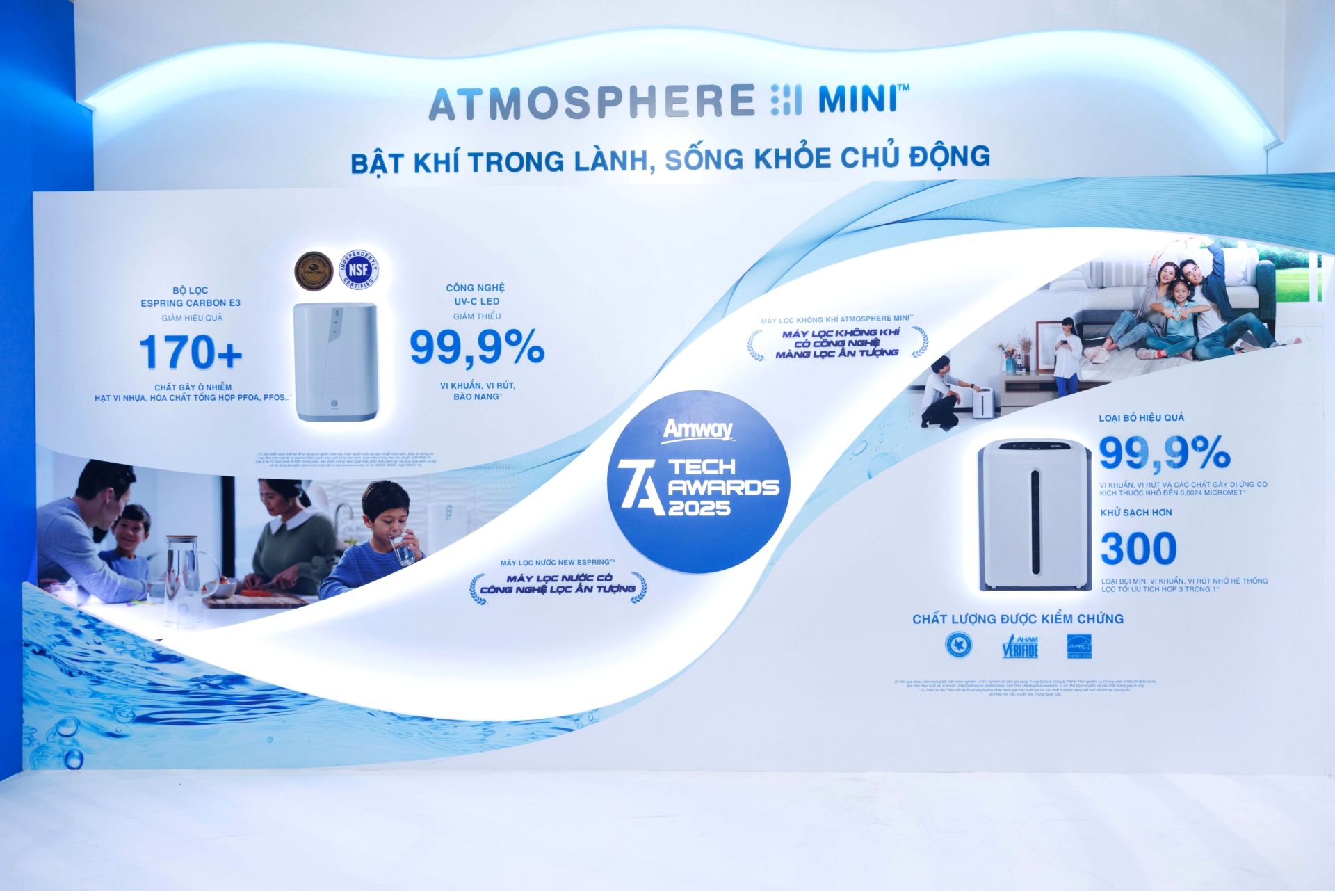 Các công nghệ nổi bật của máy lọc nước New eSpring và máy lọc không khí Atmosphere Mini Các công nghệ nổi bật của máy lọc nước New eSpring và máy lọc không khí Atmosphere Mini