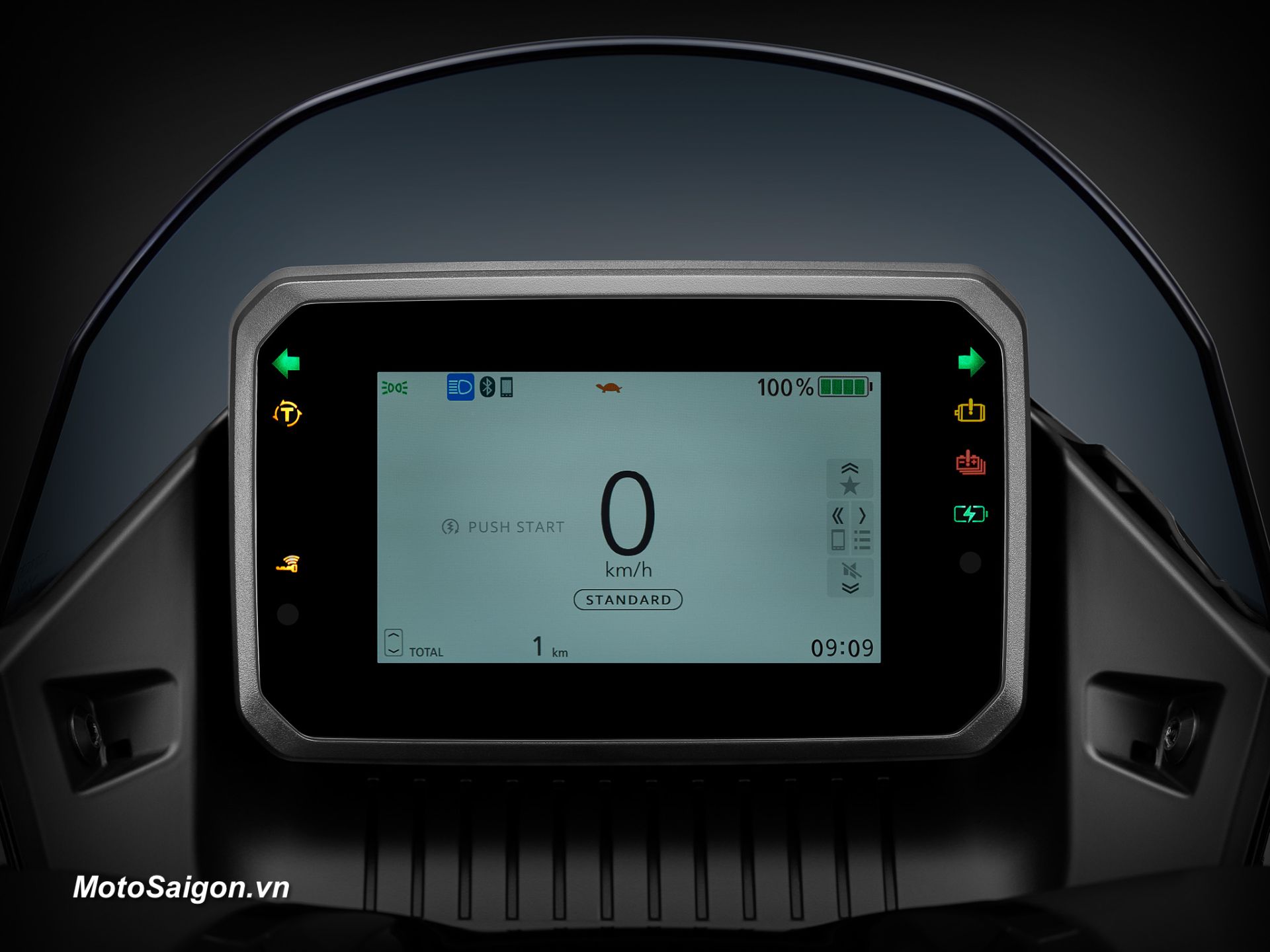 M&agrave;n h&igrave;nh TFT 5 inch hiện đại kết nối c&ocirc;ng nghệ độc quyền Honda RoadSync&reg;