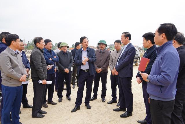 Quảng Trị tập trung tháo gỡ, thúc tiến độ các khu tái định cư đường sắt cao tốc