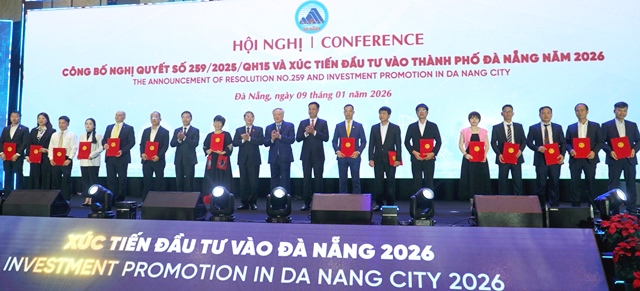 Trao “chìa khóa” để thành phố Đà Nẵng thu hút các nhà đầu tư chiến lược