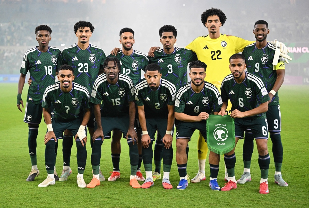 Abdullah Radif (số 9) kh&oacute; tham dự trận U23 Saudi Arabia gặp U23 Việt Nam. (Ảnh: AFC).