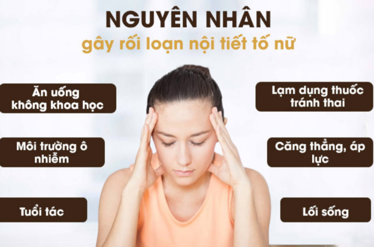Một số nguy&ecirc;n nh&acirc;n g&acirc;y suy giảm nội tiết tố thường gặp