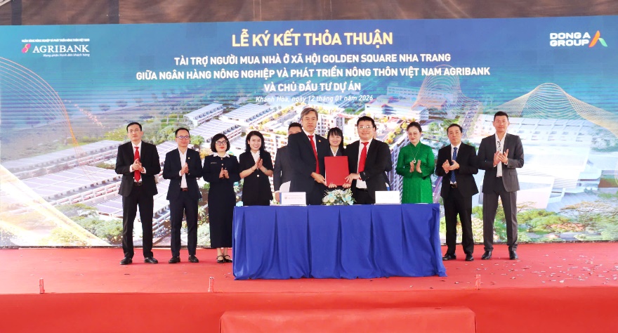 Ký kết thỏa thuận giữa Agribank Chi nhánh Khánh Hòa và Chủ đầu tư về tài trợ người mua nhà ở xã hội Dự án Ký kết thỏa thuận giữa Agribank Chi nhánh Khánh Hòa và Chủ đầu tư về tài trợ người mua nhà ở xã hội Dự án
