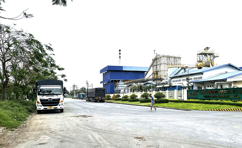 C&aacute;c nh&agrave; m&aacute;y trong diện t&iacute;ch hơn 30ha KCN Hưng Ph&uacute; 1 l&ocirc; B