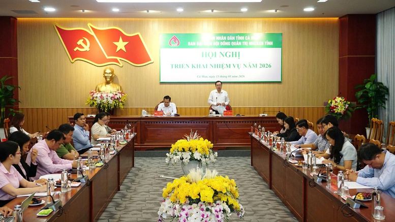 Cà Mau đẩy mạnh tín dụng chính sách, hướng tới phát triển toàn diện và ổn định xã hội năm 2026 Cà Mau đẩy mạnh tín dụng chính sách, hướng tới phát triển toàn diện và ổn định xã hội năm 2026
