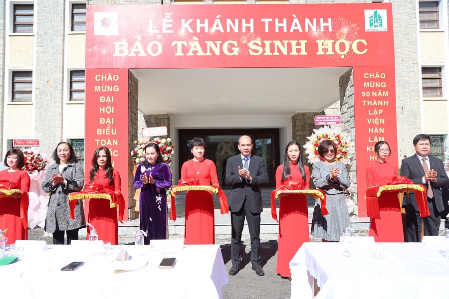 Lâm Đồng: Viện Hàn lâm Khoa học và Công nghệ Việt Nam khánh thành Bảo tàng Sinh học sự sống