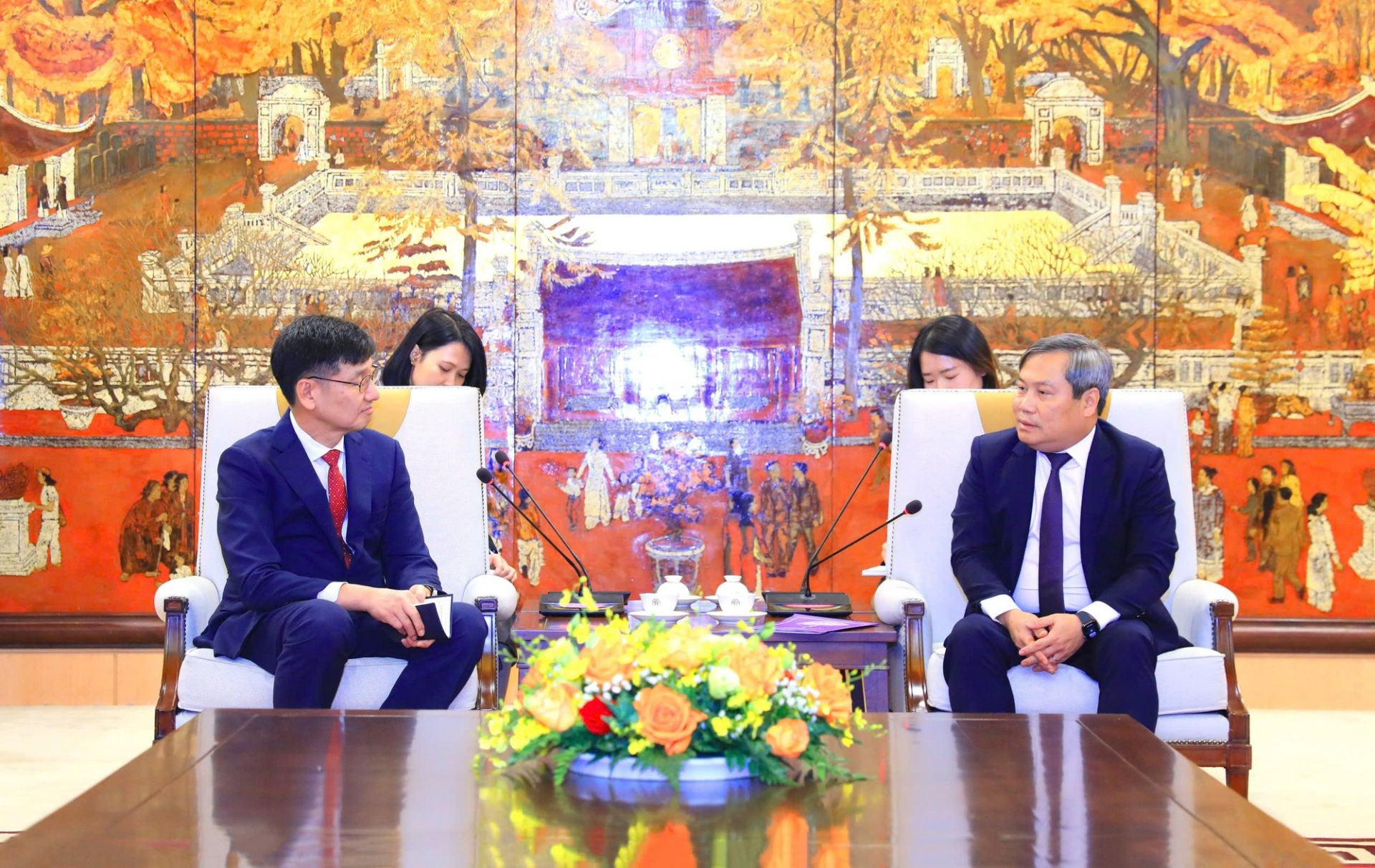 Tạo môi trường thuận lợi để Samsung Việt Nam mở rộng hoạt động tại Hà Nội