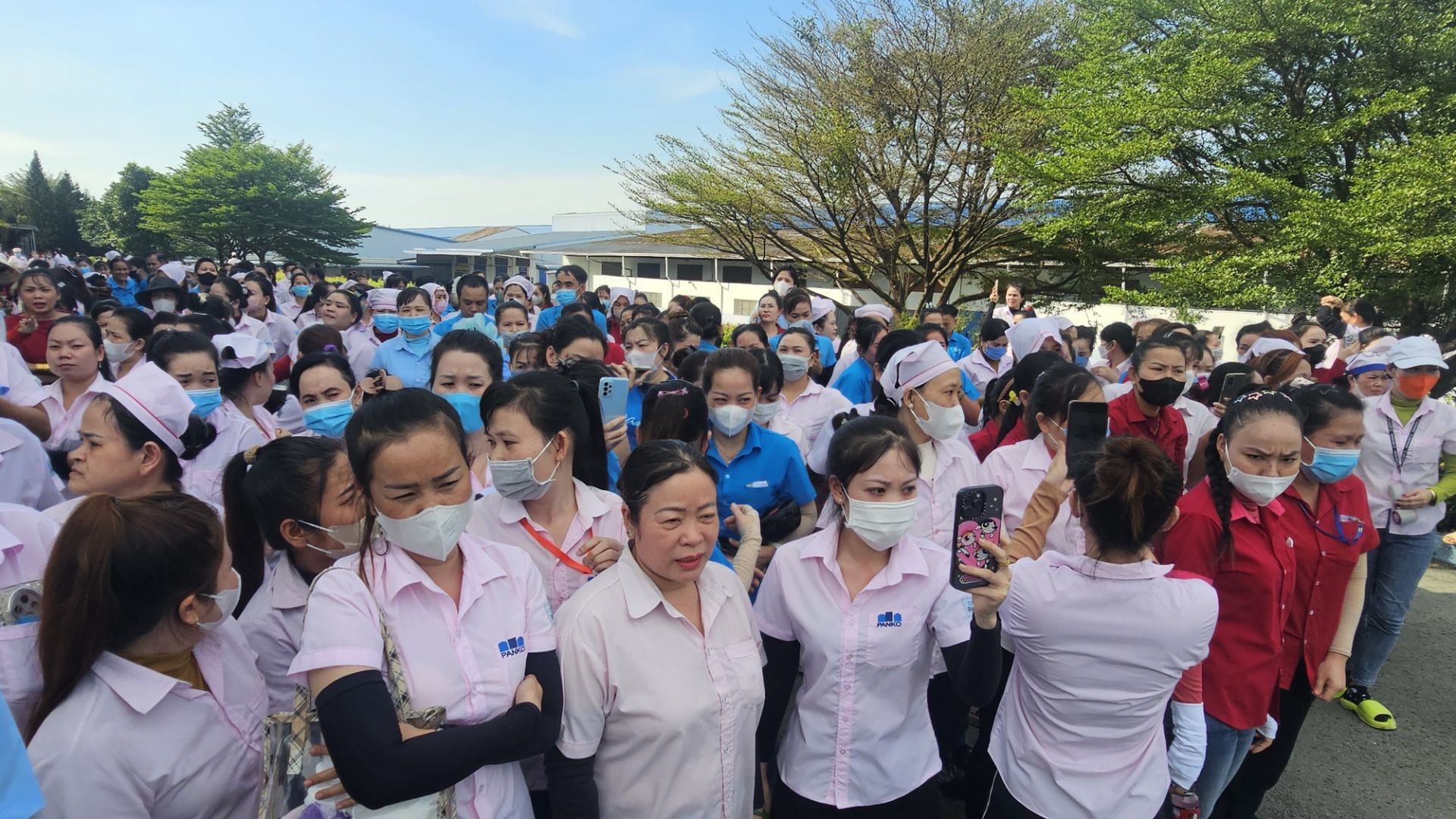 Hơn 2.600 công nhân Panko Vina nhận 1 triệu đồng/người sau khi công ty ngừng hoạt động