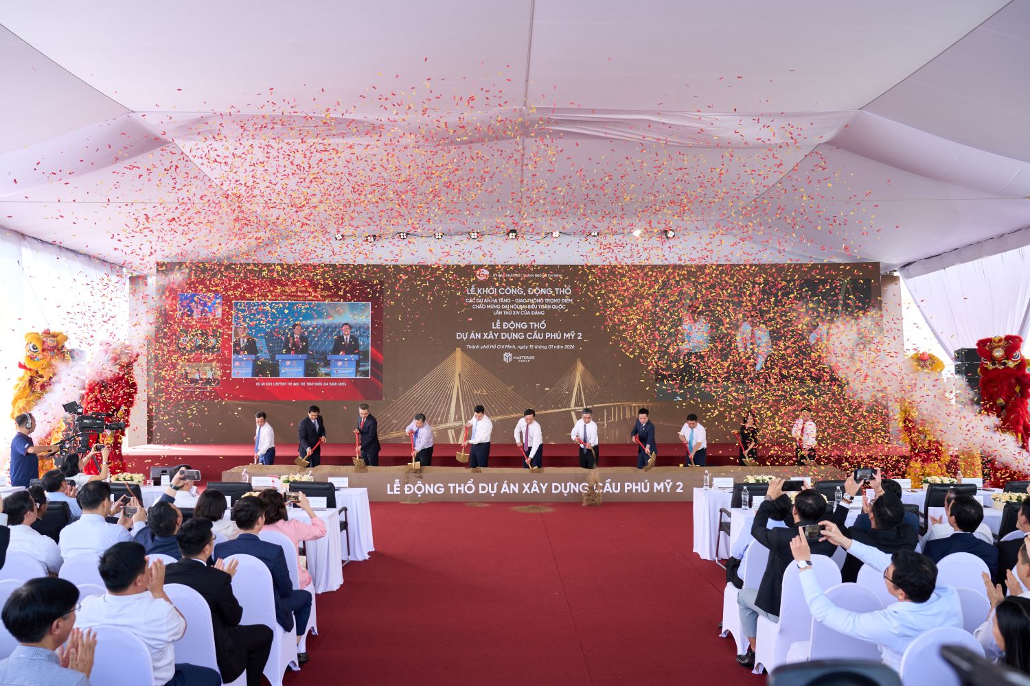 Khởi c&ocirc;ng cầu Ph&uacute; Mỹ 3