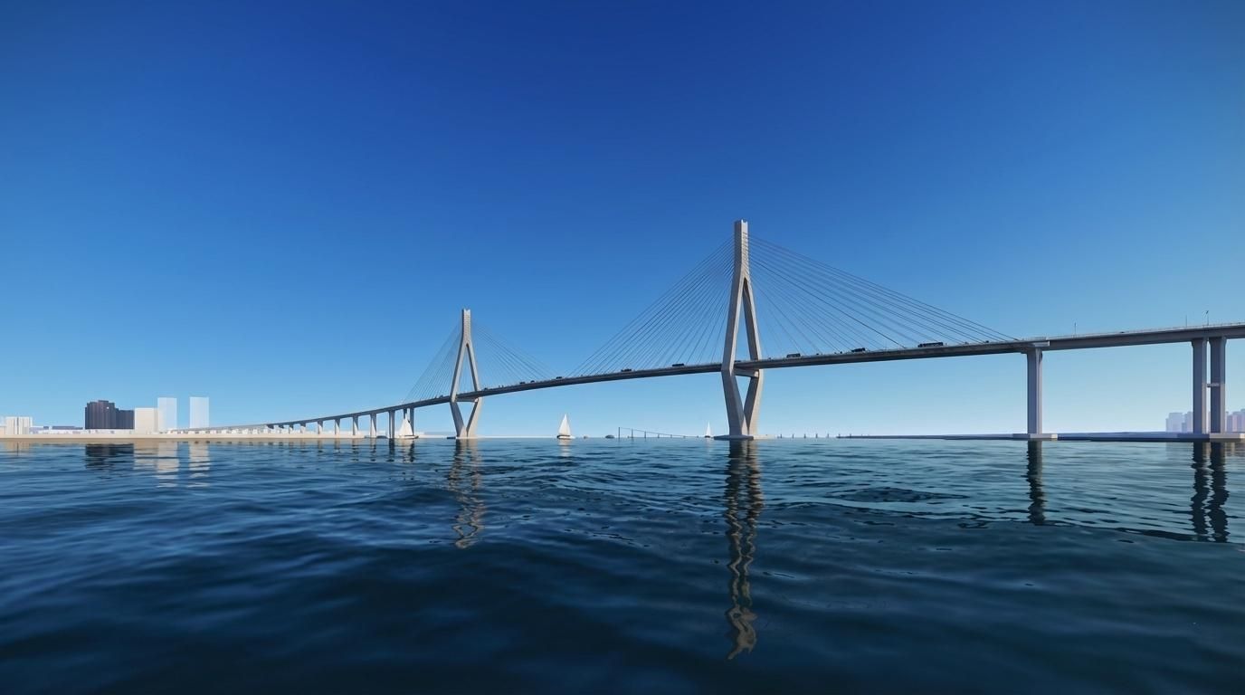 Phối cảnh Cầu Ph&uacute; Mỹ 2