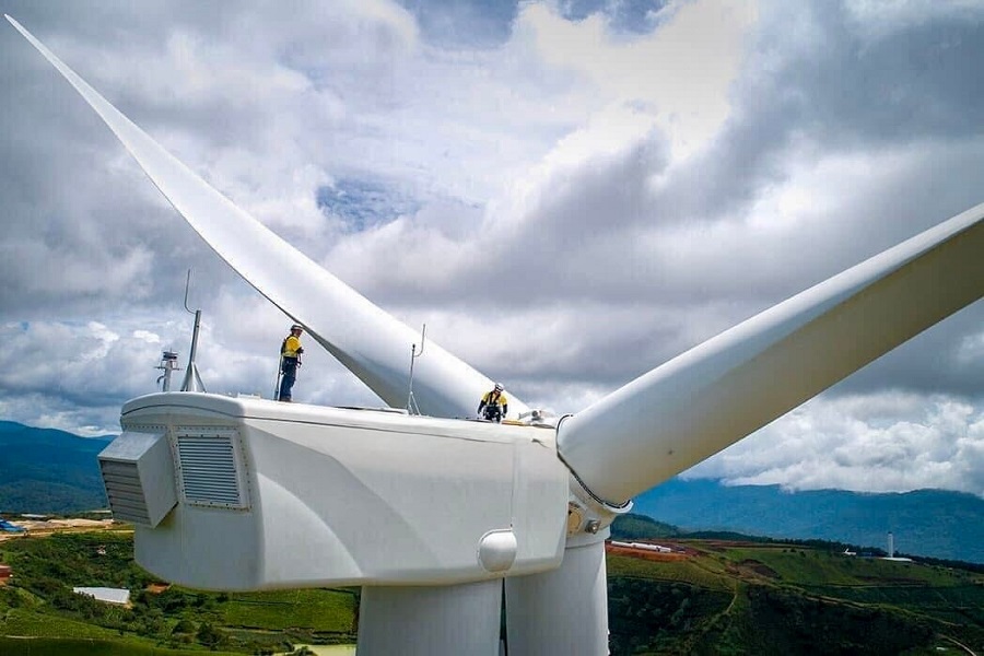 Bảo tr&igrave; tại điện gi&oacute; Cầu Đất