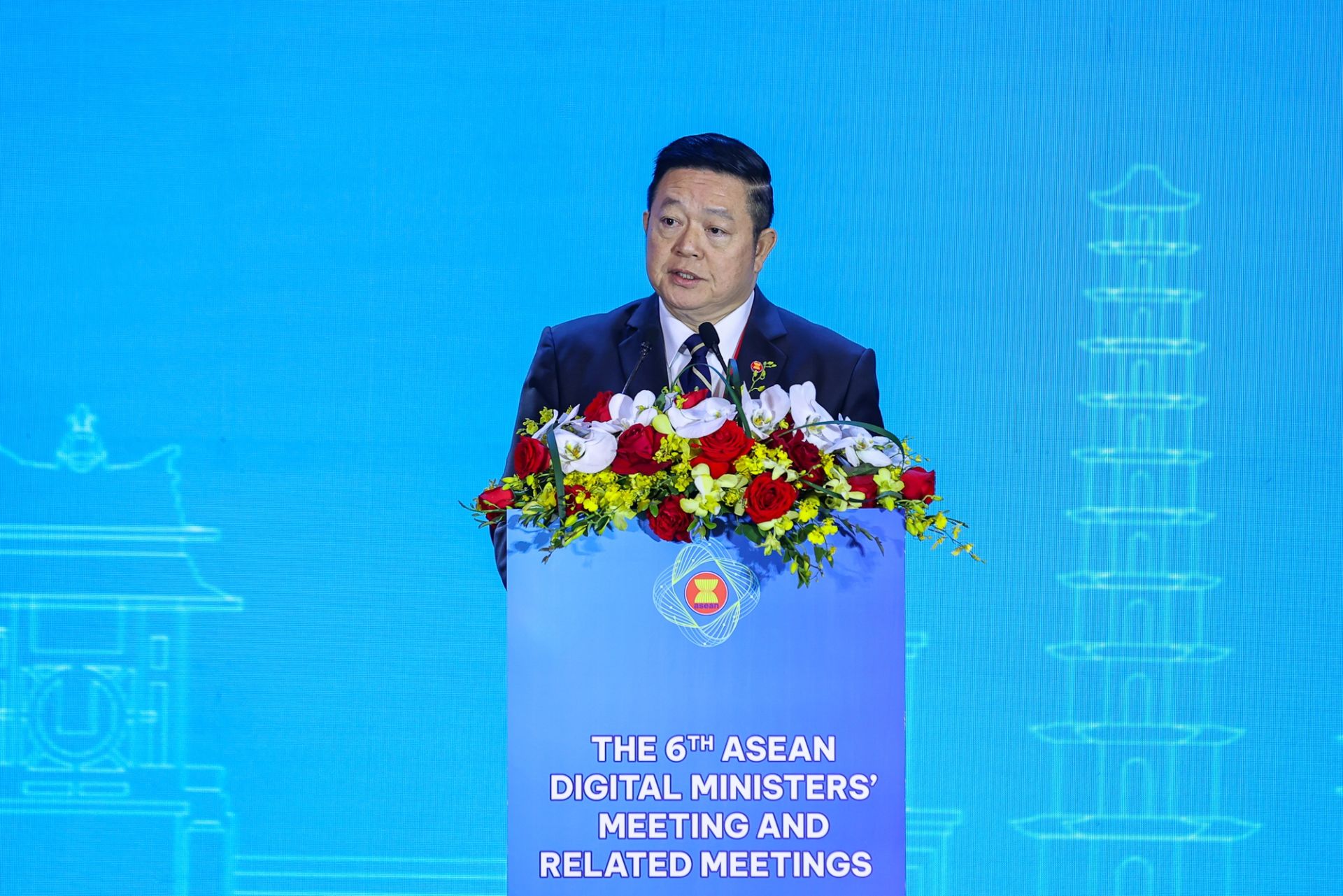 Ngài Kao Kim Hourn, Tổng Thư ký ASEAN phát biểu tại Hội nghị Ngài Kao Kim Hourn, Tổng Thư ký ASEAN phát biểu tại Hội nghị