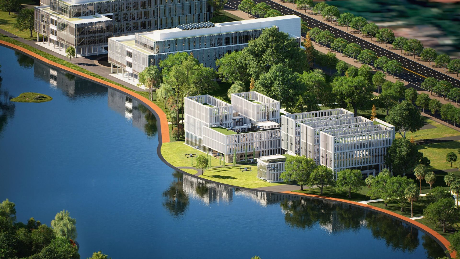 Hà Nội khởi công Khu Công viên Công nghệ số và Hỗn hợp gần 200ha tại Tây Tựu - Phú Diễn