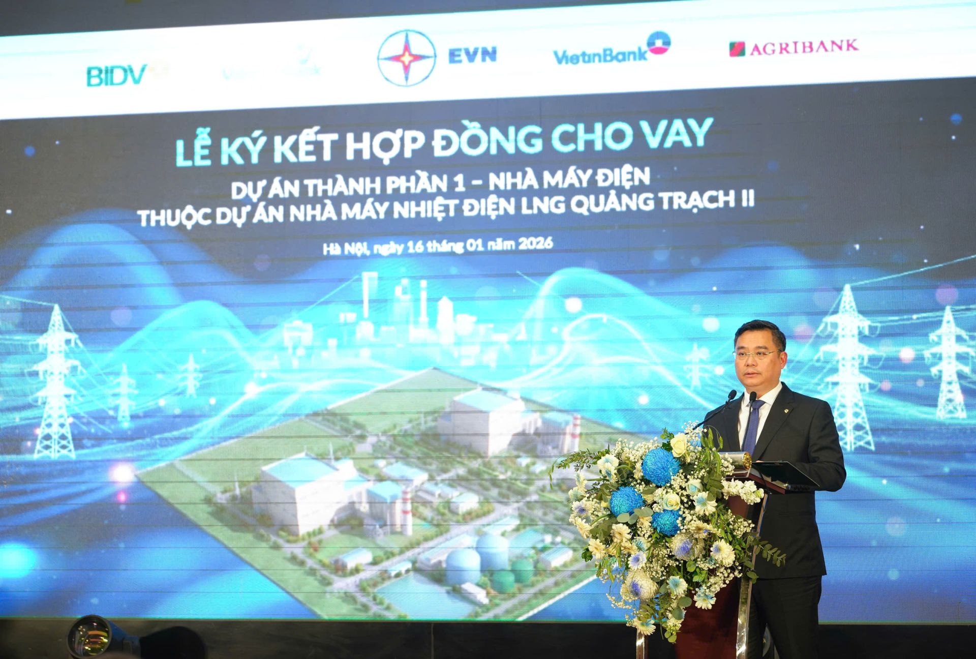 &Ocirc;ng Nguyễn Thanh T&ugrave;ng, B&iacute; thư Đảng ủy, Chủ tịch HĐQT Vietcombank ph&aacute;t biểu tại sự kiện. Ảnh: VCB