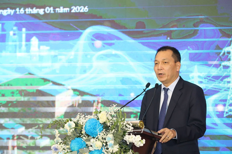Chủ tịch HĐTV EVN Đặng Hoàng An phát bi&ecirc;̉u