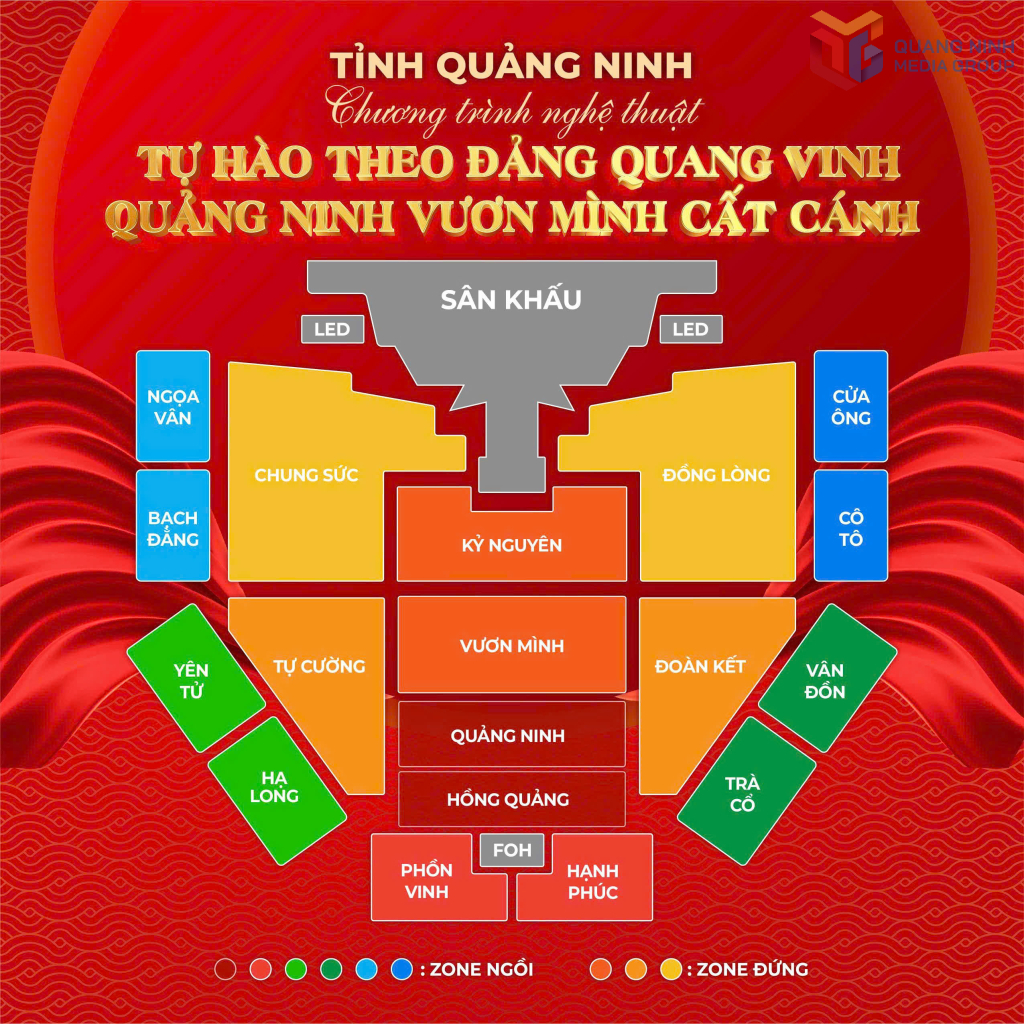 Mở cổng đăng ký vé miễn phí concert “Tự hào theo Đảng quang vinh - Quảng Ninh vươn mình cất cánh” từ 19h ngày 18/1