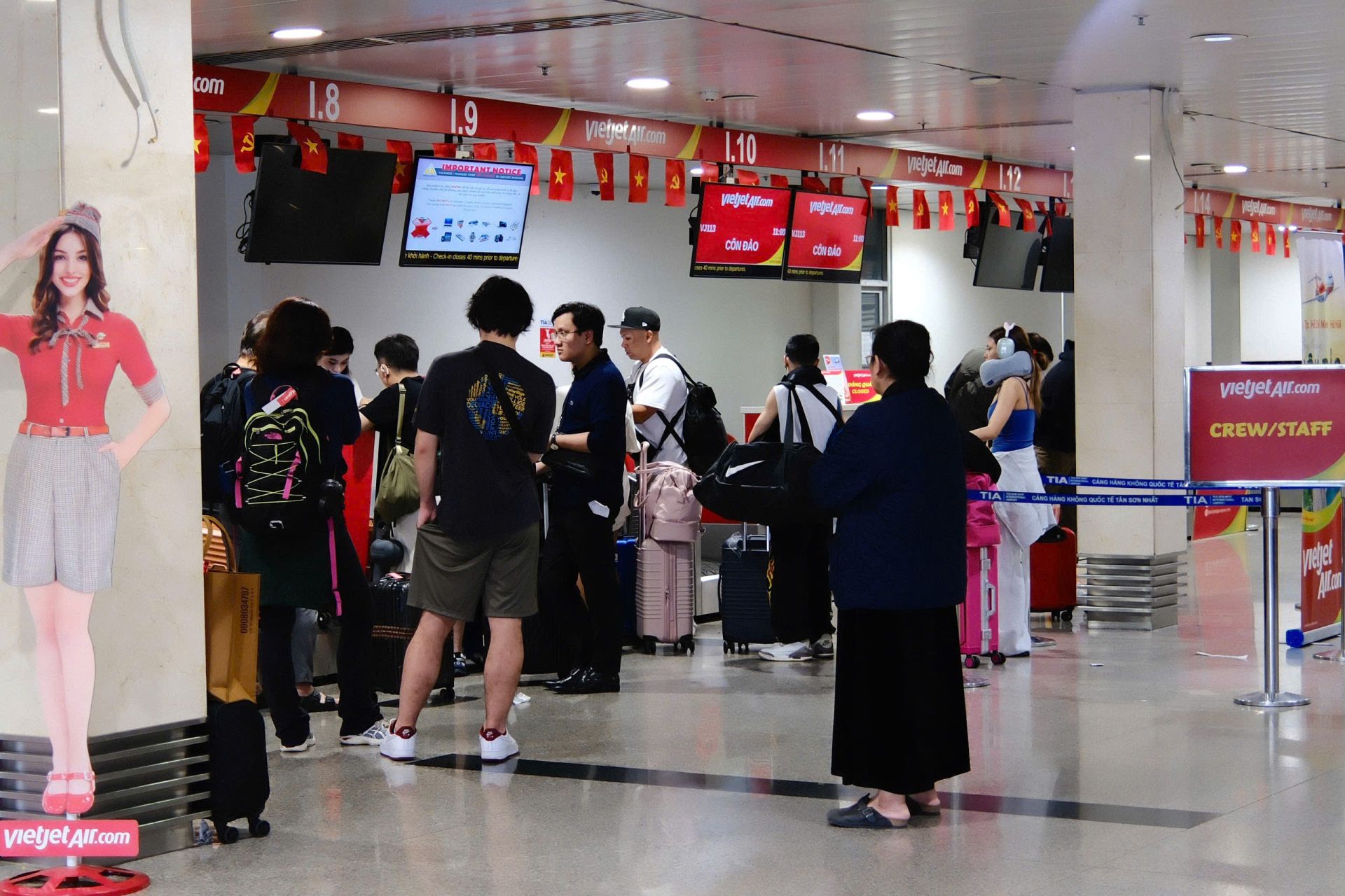 6 sân bay mở rộng giờ bay đêm phục vụ cao điểm Tết Bính Ngọ