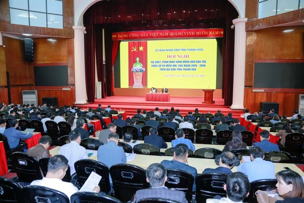 Thanh Hóa rà soát, phân định vùng đồng bào dân tộc thiểu số và miền núi giai đoạn 2026-2030