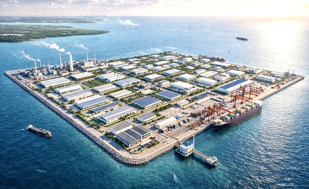 Quy hoạch mới - Cà Mau bứt phá với khu công nghiệp lấn biển và trục kết nối Hòn Khoai