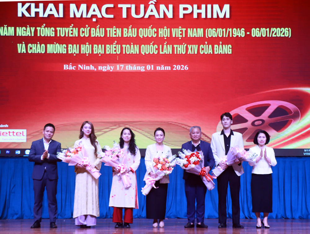 Bắc Ninh: Khai mạc Tuần phim chào mừng Đại hội XIV của Đảng