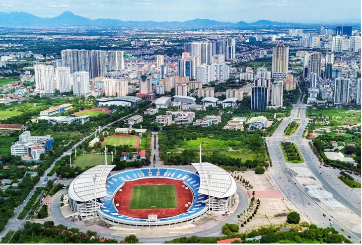 Hà Nội: Tạm cấm lưu thông khu vực quanh sân vận động Mỹ Đình