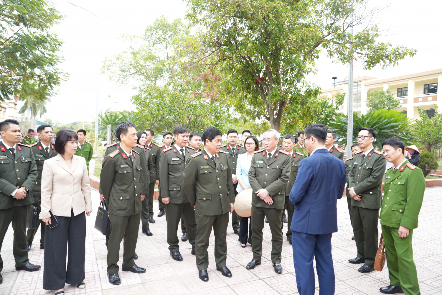 Công an tỉnh Quảng Ninh làm việc với Đoàn khảo sát Bộ Công an về công tác bảo đảm an sinh xã hội