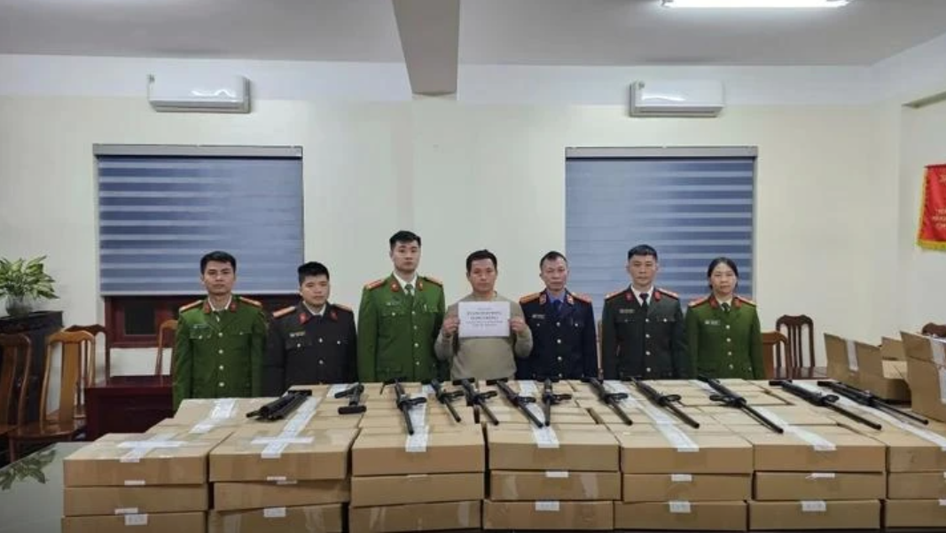 Công an tỉnh Lạng Sơn phát hiện, thu giữ 319 khẩu súng quân dụng