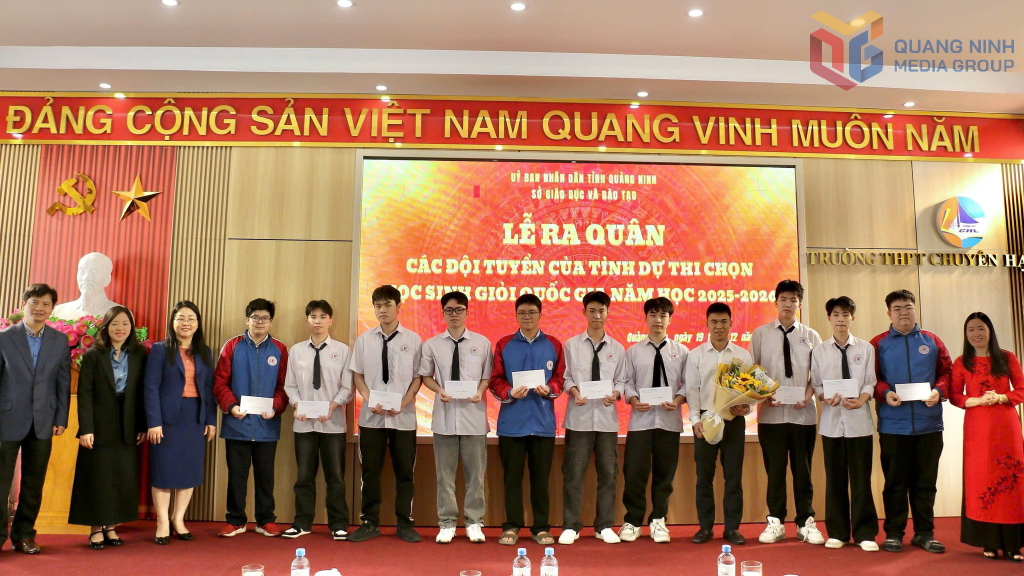 Quảng Ninh có 82 học sinh đoạt giải tại Kỳ thi chọn học sinh giỏi quốc gia