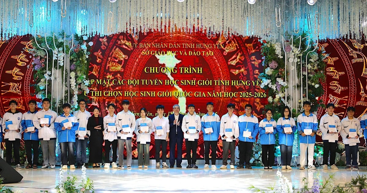Hưng Yên có 125 học sinh đoạt giải tại Kỳ thi chọn học sinh giỏi quốc gia