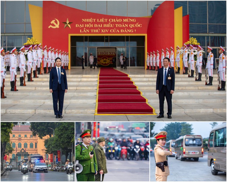 Lực lượng c&ocirc;ng an tập trung to&agrave;n lực đảm bảo tuyệt đối an ninh, an to&agrave;n Đại hội đại biểu to&agrave;n quốc lần thứ XIV của Đảng