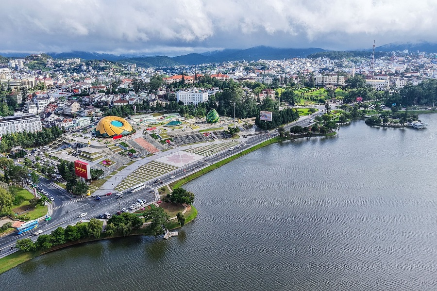 Một g&oacute;c đ&ocirc; thị Đ&agrave; Lạt