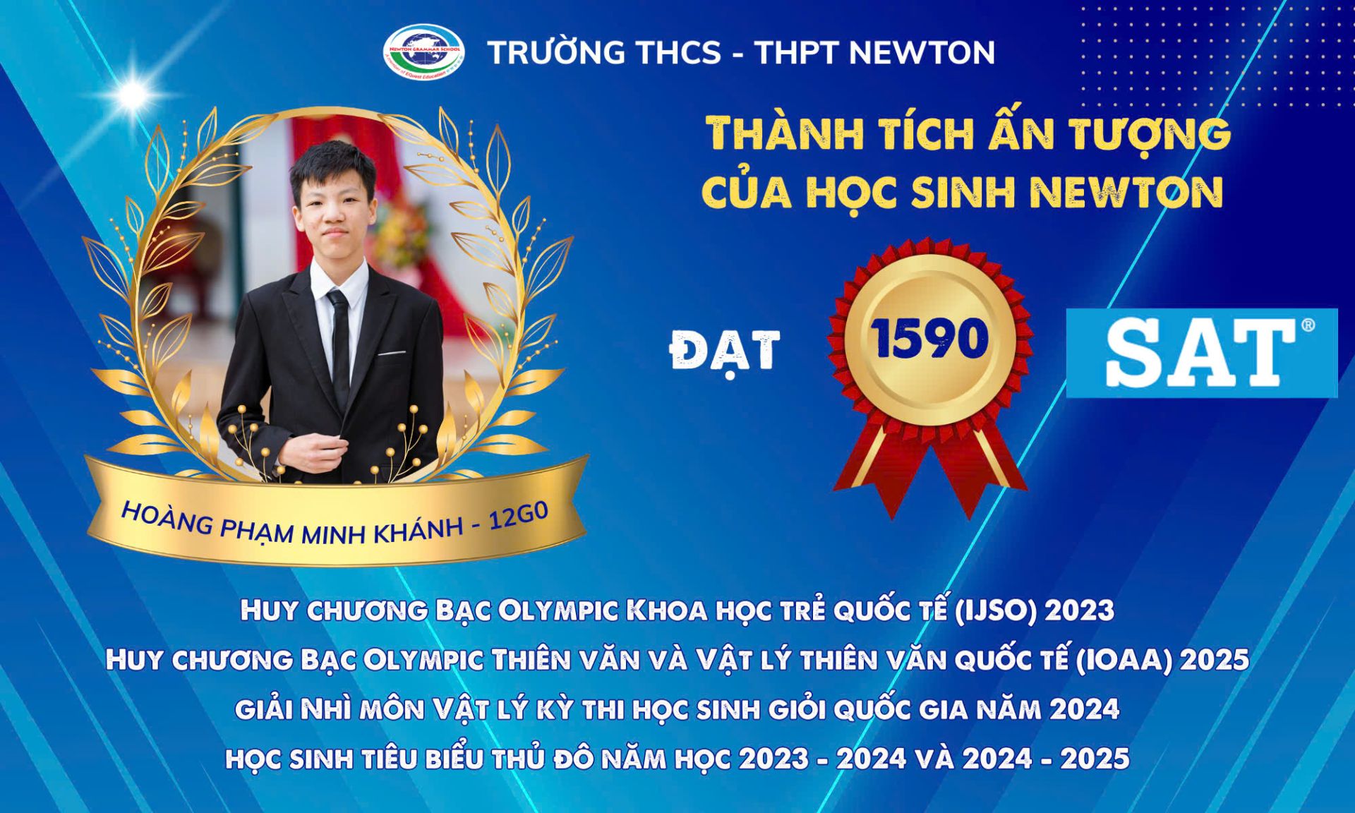 Học sinh Việt Nam đầu tiên được trao học bổng toàn phần của Đại học VinUniversity
