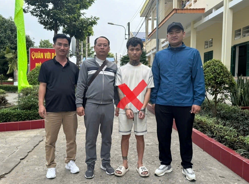 Đối tượng Nguyễn Ph&uacute;c Y&ecirc;n bị bắt giữ tại phường H&agrave; Ti&ecirc;n, tỉnh An Giang