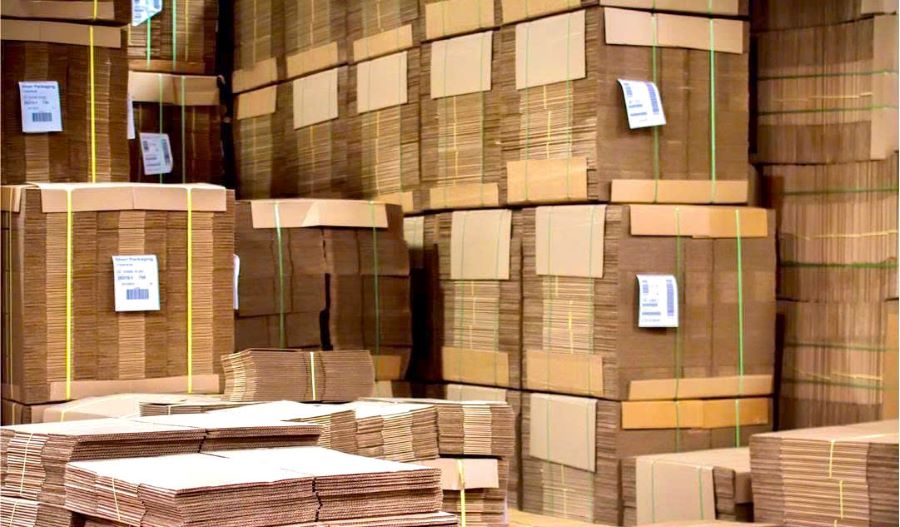 Nh&agrave; m&aacute;y sản xuất th&ugrave;ng carton c&oacute; quy m&ocirc; c&ocirc;ng suất thiết kế 10.000 tấn/năm