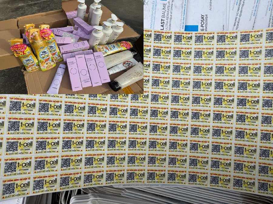 Thủ đoạn của các đối tượng trong đường dây mua bán mỹ phẩm giả, thu giữ 25 tấn tang vật ra sao?