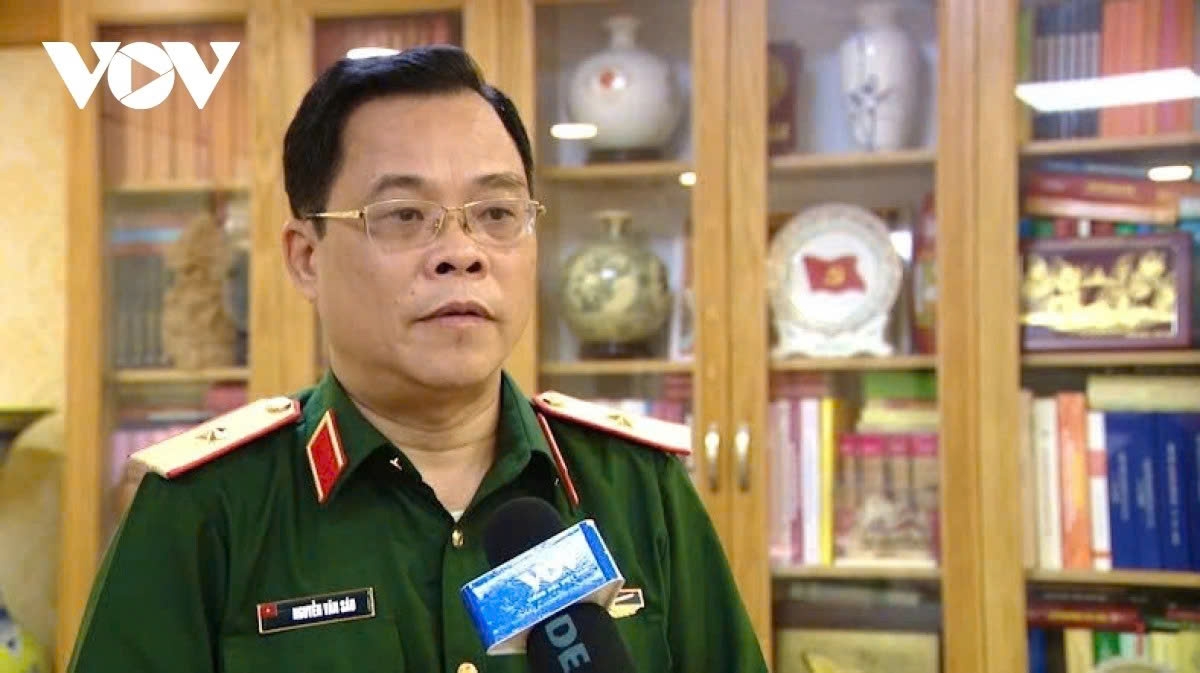 PGS.TS Nguyễn Văn S&aacute;u - Ph&oacute; Viện trưởng Viện Chiến lược v&agrave; Lịch sử quốc ph&ograve;ng Việt Nam.