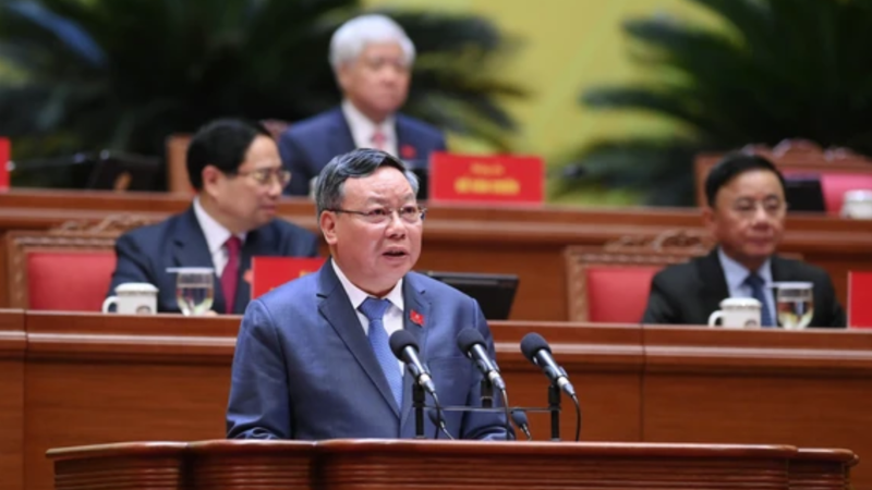 Đồng ch&iacute; Nguyễn Văn Phong, Ph&oacute; B&iacute; thư Thường trực Th&agrave;nh ủy H&agrave; Nội.