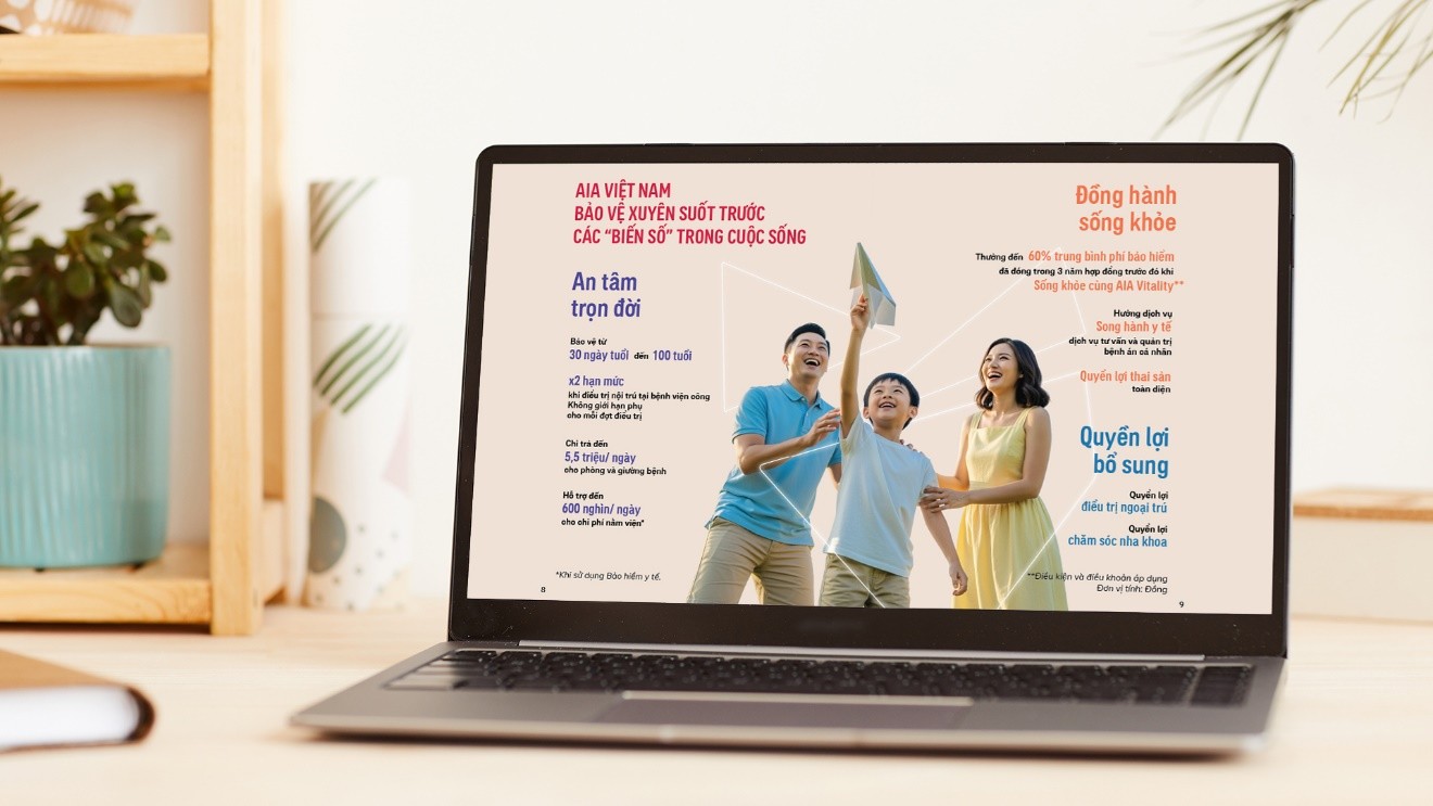 Bảo hiểm Sức khỏe trọn đời đ&oacute;ng vai tr&ograve; l&agrave; một giải ph&aacute;p tối ưu gi&uacute;p bảo vệ sức khỏe l&acirc;u d&agrave;i, ổn định v&agrave; linh hoạt. (Ảnh: AIA Việt Nam)