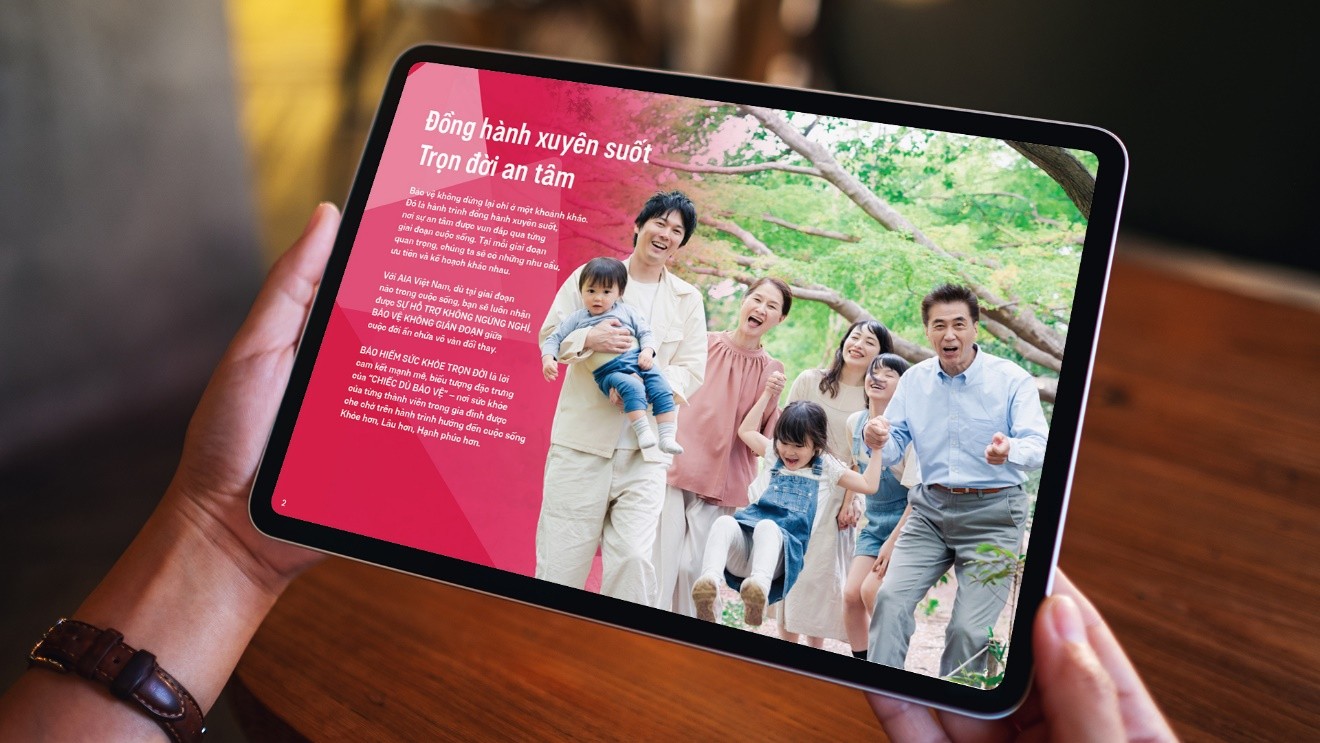AIA Việt Nam ra mắt sản phẩm bảo hiểm Sức khỏe trọn đời