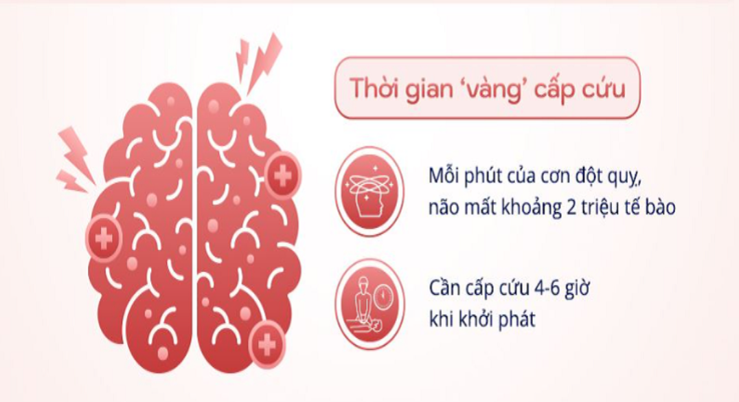 Việc cấp cứu trong thời gian v&agrave;ng sẽ gi&uacute;p người bệnh tai biến mạch m&aacute;u n&atilde;o c&oacute; cơ hội phục hồi cao hơn