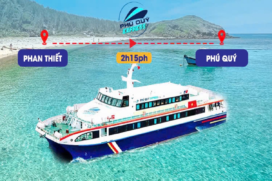 T&agrave;u Ph&uacute; Qu&yacute; Express Phan Thiết - Ph&uacute; Qu&yacute;. Ảnh: Minh họa