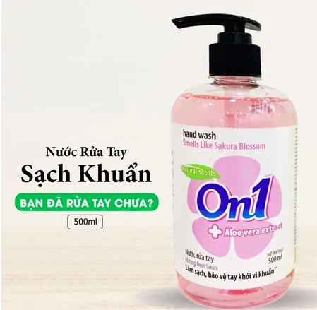 Đình chỉ lưu hành, thu hồi toàn quốc nước rửa tay On1 Hương Fresh Sakura do vi phạm thành phần công bố