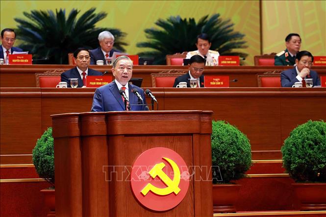 Tổng Bí thư Tô Lâm tái đắc cử Ban Chấp hành Trung ương Đảng khóa XIV