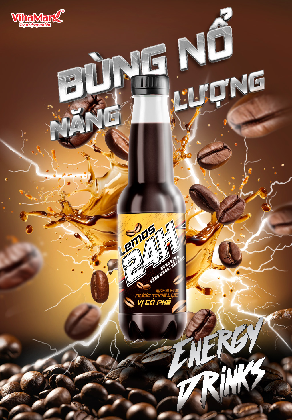 Nước tăng lực c&agrave; ph&ecirc; Lemos24h mang đến trải nghiệm bừng tỉnh tức th&igrave; với hương c&agrave; ph&ecirc; đặc trưng, ph&ugrave; hợp với người cần duy tr&igrave; sự tỉnh t&aacute;o như học sinh, sinh vi&ecirc;n, nh&acirc;n vi&ecirc;n văn ph&ograve;ng, t&agrave;i xế đường d&agrave;i