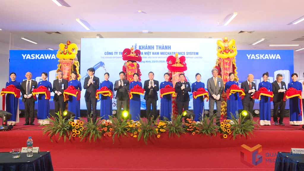 Quảng Ninh: Tập đoàn Yaskawa (Nhật Bản) khánh thành nhà máy 49,2 triệu USD tại KCN Sông Khoai