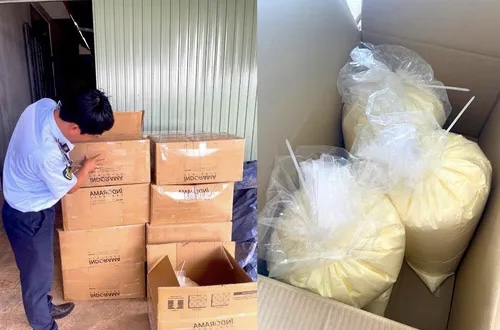 Gia Lai phát hiện gần 7 tạ kem làm trắng da không nguồn gốc