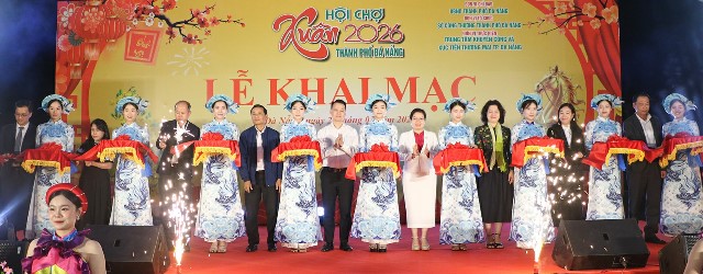 Đà Nẵng khai mạc Hội chợ Xuân Bính Ngọ 2026 với quy mô lớn