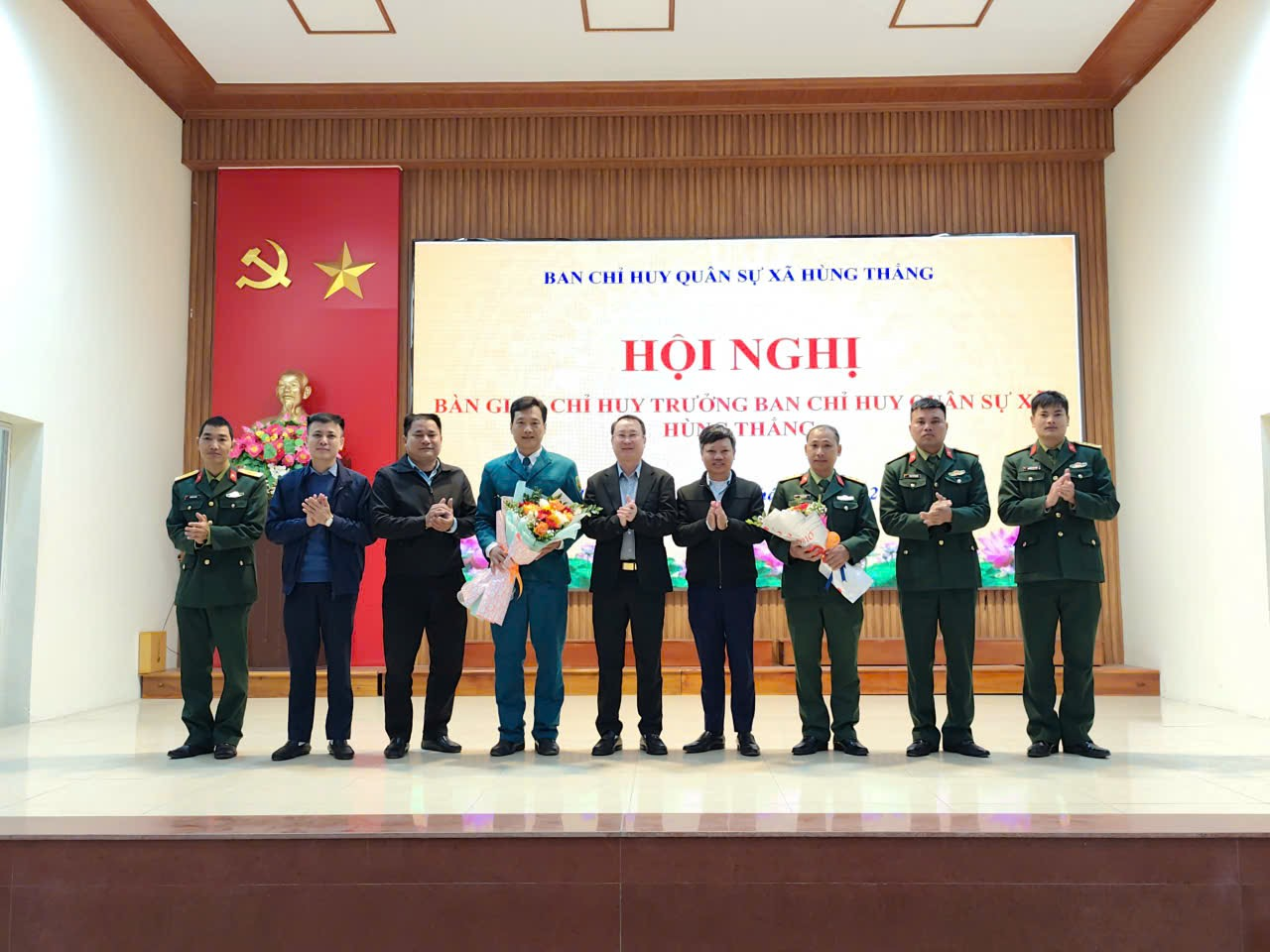 Hải Phòng: Trung tá Vũ Văn Trác giữ chức Chỉ huy trưởng Ban Chỉ huy Quân sự xã Hùng Thắng