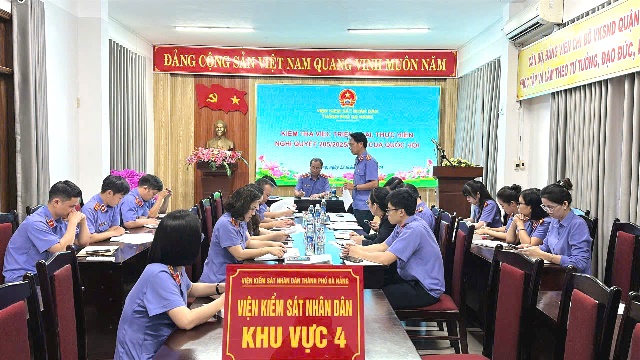 Đà Nẵng: VKSND khu vực 4 triển khai Nghị quyết 205 của Quốc hội đạt nhiều chuyển biến tích cực