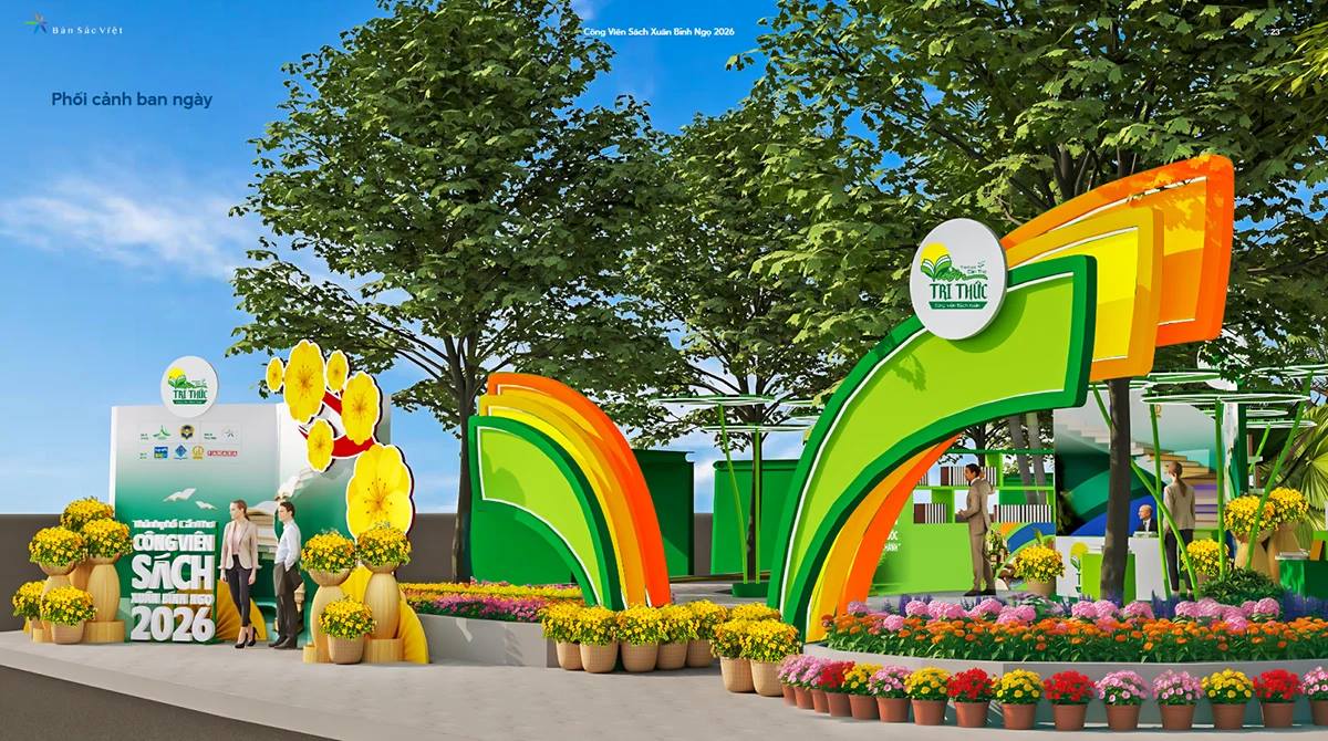 Cần Thơ sẽ tổ chức Công viên Sách Xuân Bính Ngọ 2026